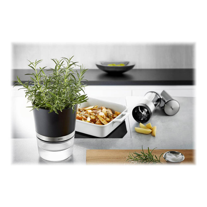 Artikelbild 2 für GEFU® Übertopf Botanico Metall, Ø 14,2 cm schwarz rund, 1 St., Artikelnummer 626501