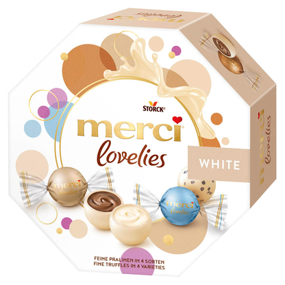 Artikelbild für merci® lovelies White Pralinen 13St./185,0 g, Artikelnummer 954757
