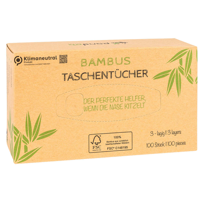 Artikelbild 2 für pandoo Taschentücherbox 3-lagig weiß, 100 St., Artikelnummer 933395