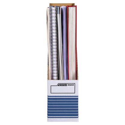 Artikelbild 3 für Bankers Box Archiv-Stehsammler Bankers Box weiß/blau, 10 St., Artikelnummer 600064