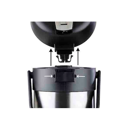 Artikelbild 5 für APS Isolierkanne PREMIUM silber 3,0 l, 1 St., Artikelnummer 196566