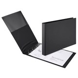 Artikelbild 1 für VELOFLEX Ringbuch 4-Ringe schwarz 4,5 cm DIN A3 quer, 1 St., Artikelnummer 617736