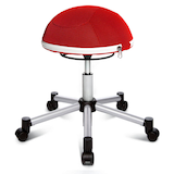 Artikelbild 1 für Topstar Ballsitz Sitness® Half Ball SH17 BB2 rot, 1 St., Artikelnummer 581145