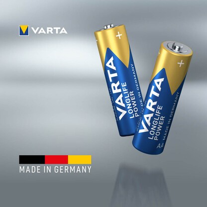 Artikelbild 12 für VARTA Batterien LONGLIFE Power Alkali-Mangan Mignon AA 1,5 V, 4 St., Artikelnummer 743583