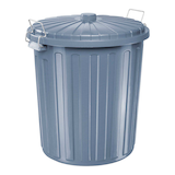 Artikelbild 1 für helit Mülleimer 55,0 l grau, 1 St., Artikelnummer 955577