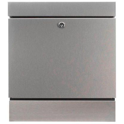 Artikelbild 2 für BURG WÄCHTER Briefkasten SEATTLE 3848 42010 silber mit Zeitungsfach, Artikelnummer 114757