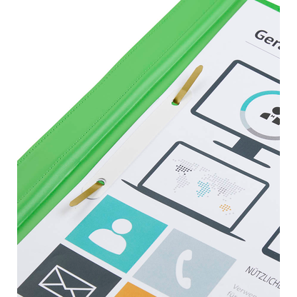 Artikelbild 2 für BRUNNEN Schnellhefter Kunststoff hellgrün DIN A4 überbreit, 1 St., Artikelnummer 924821