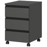 Artikelbild 1 für GERMANIA Bedano Rollcontainer grafit 3 Auszüge 40,0 x 50,0 x 63,0 cm, Artikelnummer 386609