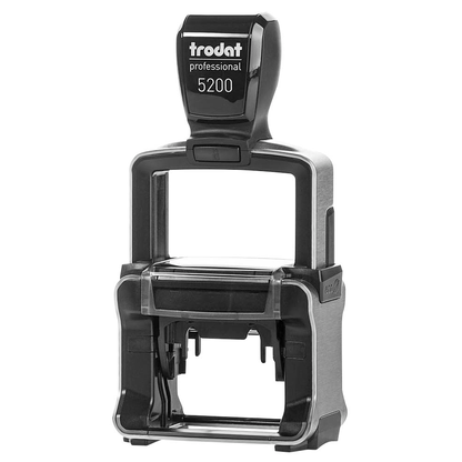 Artikelbild 5 für trodat Textstempel, individualisierbar 5200 selbstfärbend schwarz Logo möglich, 1 St. - Direkt online personalisieren, Artikelnummer 640534