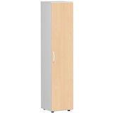 Artikelbild 1 für geramöbel Aktenschrank Flex, S-345100-BL lichtgrau, buche 4 Fachböden 40,0 x 42,0 x 180,8 cm, Artikelnummer 876779