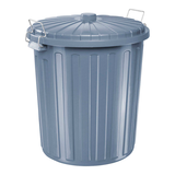 Artikelbild 1 für helit Mülleimer 73,0 l grau, 1 St., Artikelnummer 955581