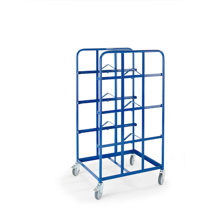 Artikelbild für Rollcart Kommissionierwagen 16-4410 blau 2 x 41,0 x 2 x 61,0 x 152,0 cm, Artikelnummer 656367