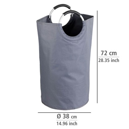Artikelbild 3 für WENKO Wäschekorb Jumbo grau, 1 St., Artikelnummer 532103