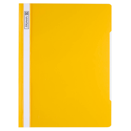 Artikelbild für BRUNNEN Schnellhefter Kunststoff gelb DIN A4 überbreit, 1 St., Artikelnummer 924771