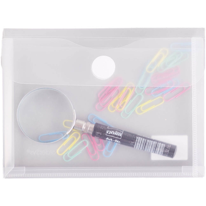 Artikelbild für FolderSys Dokumententasche DIN A6 transparent glatt 0,20 mm, 1 St., Artikelnummer 372977