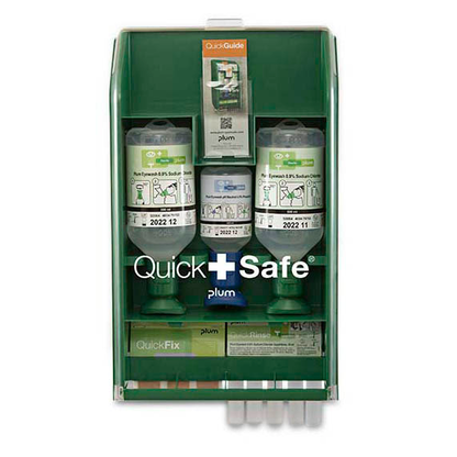 Artikelbild 2 für LEINA-WERKE Augenspülstation Quick-Safe Station Basic REF 44028 grün Kunststoff, 1 St., Artikelnummer 430458