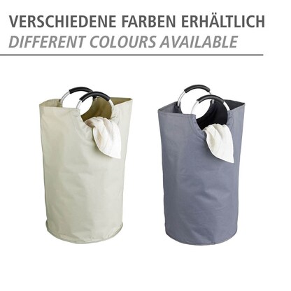 Artikelbild 4 für WENKO Wäschekorb Jumbo grau, 1 St., Artikelnummer 532103