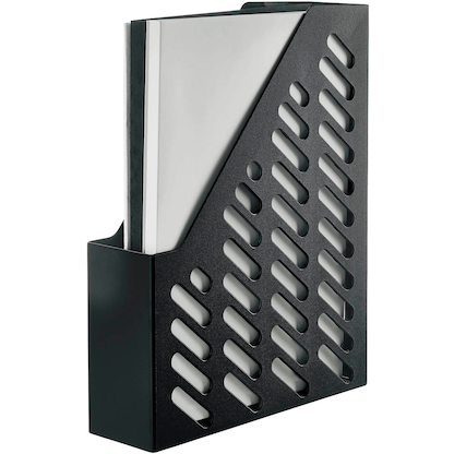 Artikelbild für office discount Stehsammler 1601-DO-13D schwarz Kunststoff, DIN A4, 1 St., Artikelnummer 831547