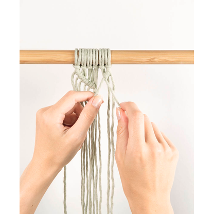 Artikelbild 7 für folia Makramee-Set Boho natur, rosé, Artikelnummer 963597