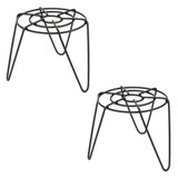 Artikelbild 1 für WAGNER® design yourself Pflanzenständer GH 0520 Metall, Ø 22,0 cm schwarz rund, 2 St., Artikelnummer 603801