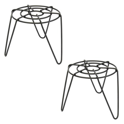 Artikelbild für WAGNER® design yourself Pflanzenständer GH 0520 Metall, Ø 22,0 cm schwarz rund, 2 St., Artikelnummer 603801