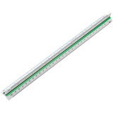 Artikelbild 1 für STANDARDGRAPH Dreikantmaßstab Architekt 9411 30,0 cm, weiß, Artikelnummer 712509