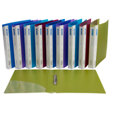Artikelbild 1 für RAPESCO® Ringbücher 2-Ringe grün, blau, pink, violett, hellblau 3,7 cm DIN A4, 10 St., Artikelnummer 154924
