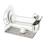 Artikelbild 1 für Maximex Geschirrabtropfständer Exclusiv Duo silber, 1 St., Artikelnummer 431637