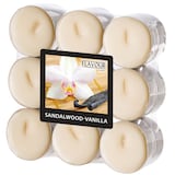 Artikelbild 1 für FLAVOUR by GALA Teelichter elfenbein Sandelwood-Vanilla, 18 St., Artikelnummer 683601