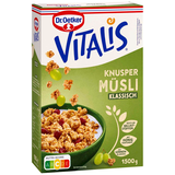 Artikelbild 1 für Dr. Oetker Vitalis Knuspermüsli Müsli 1,5 kg, 1 St., Artikelnummer 259596