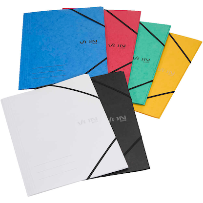 Artikelbild 10 für VON LEITZ Eckspanner DIN A4 farbsortiert, 10 St., Artikelnummer 635472