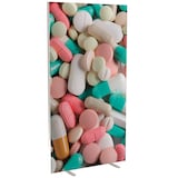 Artikelbild 1 für PAPERFLOW Trennwand easyScreen Business, 62151 bunt 94,0 x 173,4 cm, 1 St., Artikelnummer 205528