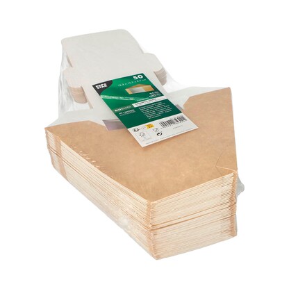 Artikelbild 2 für PAPSTAR Einweg-Sandwichboxen braun 12,3 x 12,3 cm, 50 St., Artikelnummer 466124