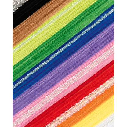 Artikelbild 4 für folia Pfeifenreiniger bunt Chenilledraht-Mix Jumbo Ø 4,0 - 8,0 mm, 700 St., Artikelnummer 692493