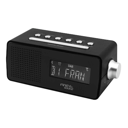 Artikelbild 2 für soundmaster FineSound FS1 Radiowecker schwarz, silber, Artikelnummer 812309