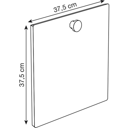Artikelbild 2 für viasit System4 Tür rubinrot 37,5 cm, Artikelnummer 493275