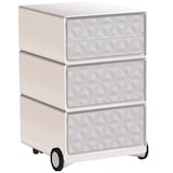 Artikelbild 1 für PAPERFLOW easyBox Classic Chic Rollcontainer weiß, bunt 60043 4 Auszüge 39,0 x 43,6 x 64,2 cm, Artikelnummer 215097