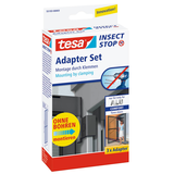 Artikelbild 1 für tesa Klemmscharnier für Fliegengitter Insect Stop Alu Comfort Adapter Set anthrazit, Artikelnummer 619009