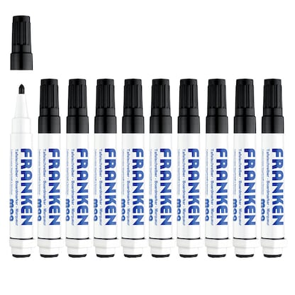 Artikelbild für FRANKEN Whiteboard-Marker schwarz 2,0 - 6,0 mm, 10 St., Artikelnummer 670206