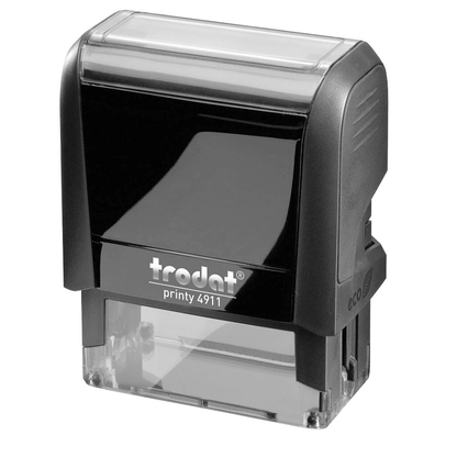 Artikelbild 6 für trodat Textstempel, individualisierbar printy 4911 selbstfärbend schwarz Logo möglich, 1 St. - Direkt online personalisieren, Artikelnummer 640567