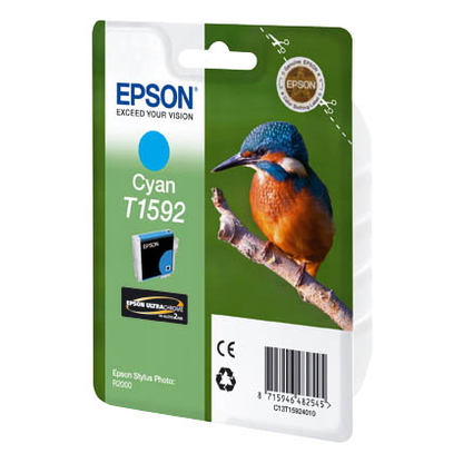 Artikelbild 2 für EPSON T1592 (Eisvogel) cyan Druckerpatrone, Artikelnummer 839340