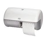 Artikelbild 1 für TORK Toilettenpapierspender Elevation T4 557000 weiß Kunststoff, 1 St., Artikelnummer 260075