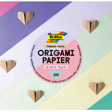 Artikelbild 1 für folia Faltblätter pastell mehrfarbig 100 Blatt, Artikelnummer 286399