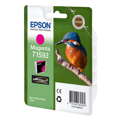 Artikelbild 2 für EPSON T1593 (Eisvogel) magenta Druckerpatrone, Artikelnummer 839399