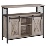 Artikelbild 1 für VASAGLE Sideboard, LSC092B02 grau 100,0 x 33,0 x 80,0 cm, 1 St., Artikelnummer 260899