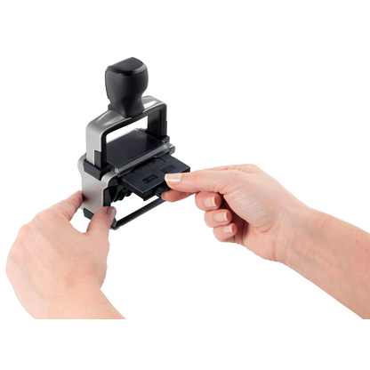 Artikelbild 2 für trodat Datumstempel mit Text individualisierbar 5460 selbstfärbend schwarz Logo möglich, 1 St. - Direkt online personalisieren, Artikelnummer 640456