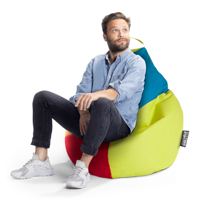 Artikelbild 7 für SITTING POINT Harlekin XL Sitzsack bunt, Artikelnummer 588347