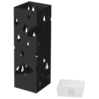 Artikelbild 5 für SONGMICS Schirmständer LUC49B schwarz, Metall, Artikelnummer 760252