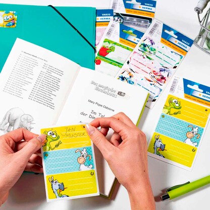 Artikelbild 3 für HERMA Schuletiketten 5982 Spirit, 9 Etiketten, Artikelnummer 901912