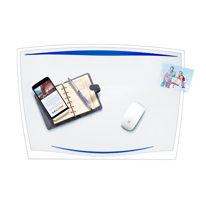 Artikelbild für cep Schreibtischunterlage Ice Blue transparent/blau Kunststoff 64,2 x 43,8 cm, 1 St., Artikelnummer 403261